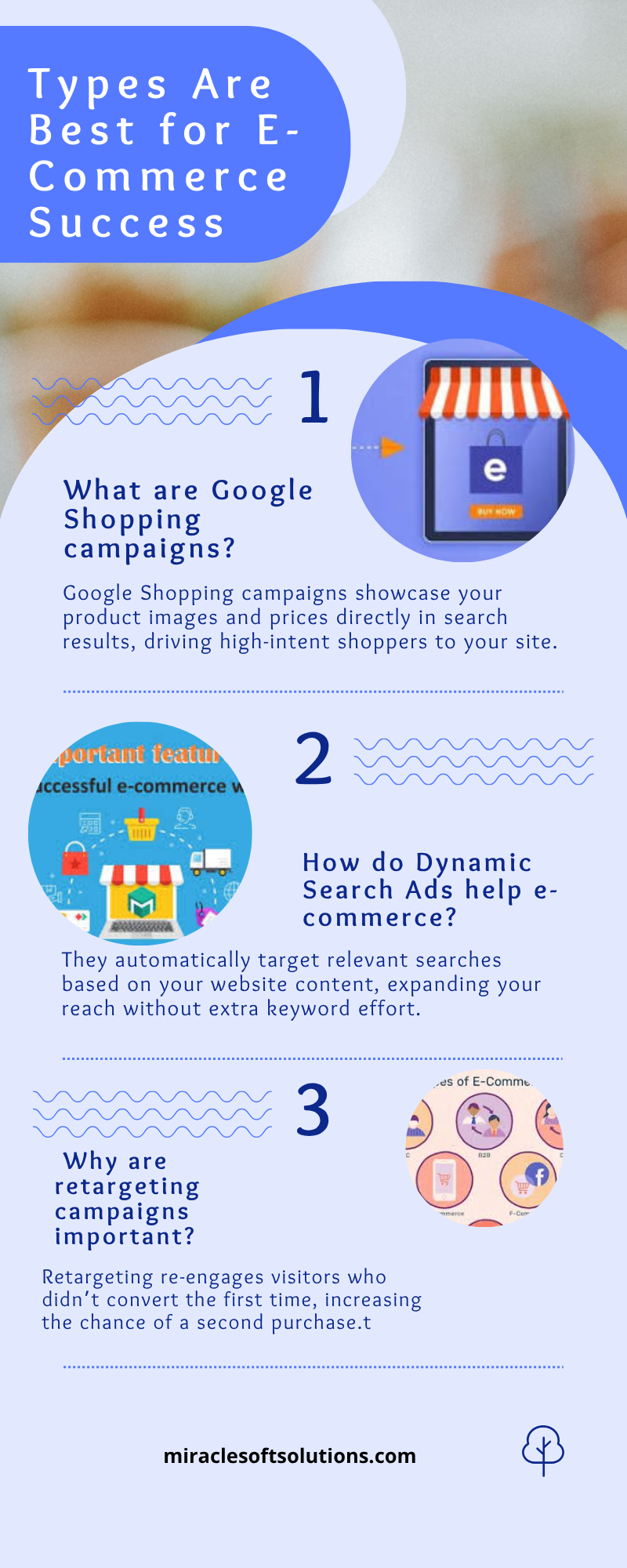 Bold Professional Light Blue Newsletter Email Infographic