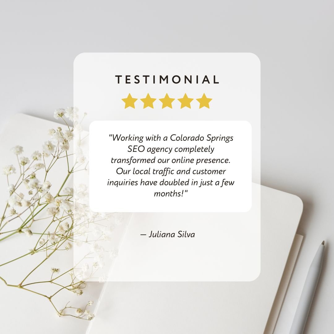 White Elegant Minimalist Testimonial For Women's Business Instagram Post